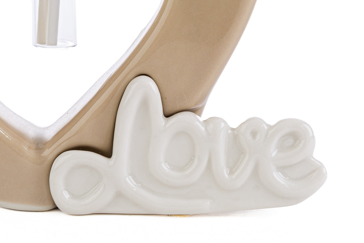 Profumatore cuore love beige